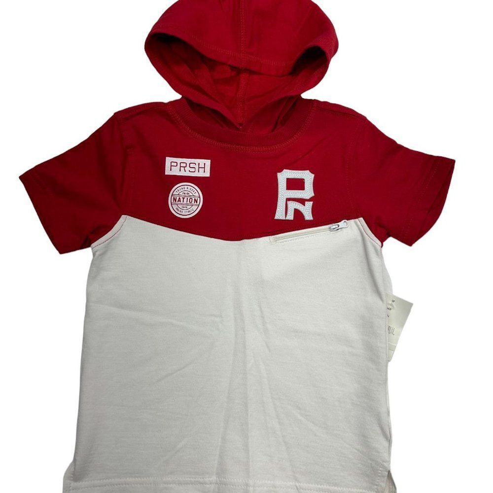 Parish Nation Color Block Hooded Tee (4T)